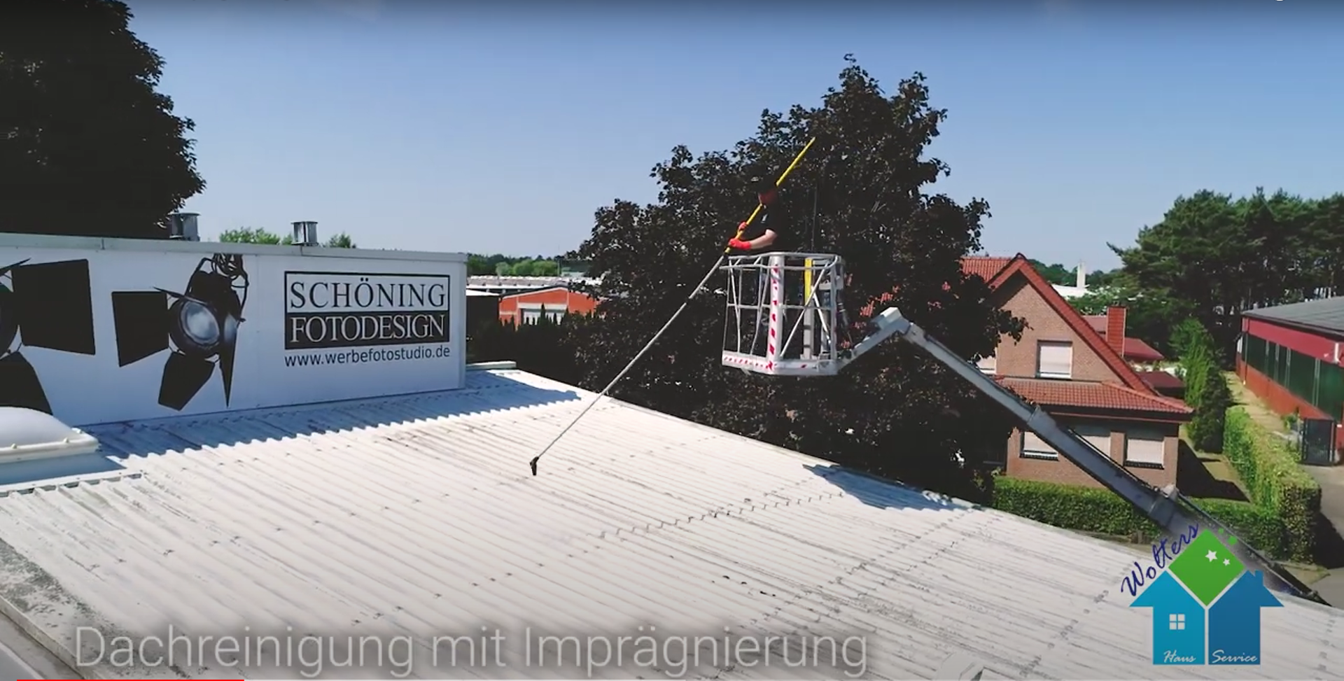 Dachreinigung Full-Service